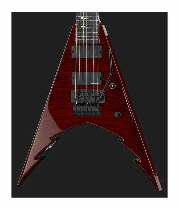 Jackson Corey Beaulieu King V 7 TR USA, selector de pastillas y jack de salida