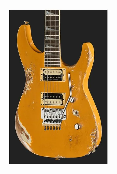 Jackson Custom Shop USA Soloist BY Rel, cejuela y primeras posiciones del diapasón