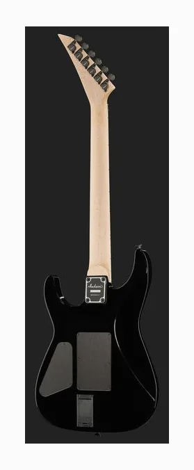 Jackson Dinky DK1 Black USA, vista trasera del cuerpo