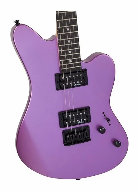 Jackson JS Series Surfcaster JS22 PPM, pala con clavijeros y logotipo