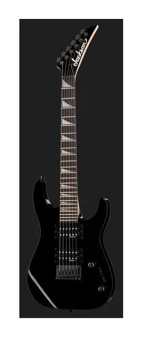 Jackson JS1X Dinky Minion Black, mástil y diapasón vistos de lado