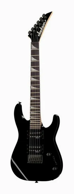 Jackson JS1X Dinky Minion Met.Bl.Burst fotografiado de frente