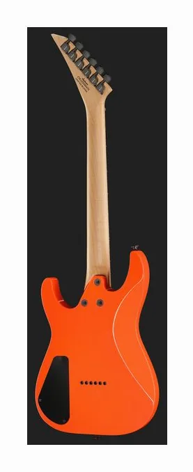 Jackson JS1X DK Minion AH FB BBG PINK, cuerpo y acabado en primer plano