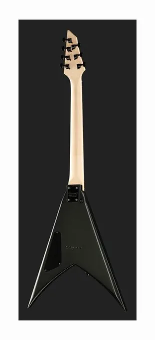 Jackson JS22-7 KV Satin Black, perfil lateral del cuerpo