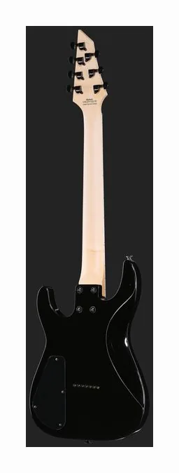 Jackson JS22Q-7 DKA Dinky JS TrBlBurst, mástil y diapasón vistos de lado