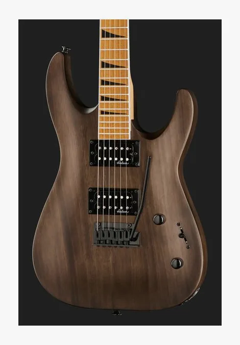 Jackson JS24 DKAM Dinky JS Ser. MN SBK, cejuela y primeras posiciones del diapasón