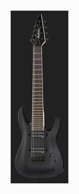 Jackson JS32-8 Dinky DKA SBK AH, mástil y diapasón vistos de lado