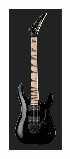 Jackson JS32 DKA-M Dinky SW, cuerpo y acabado en primer plano