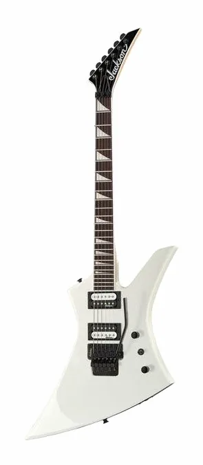 Jackson JS32 Kelly Ferrari Red AH en primer plano frontal