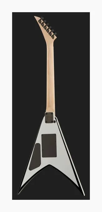 Jackson JS32 King V WH AH, cuerpo y acabado en primer plano