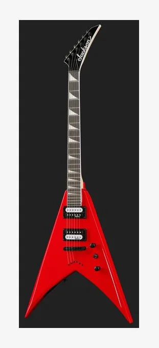 Jackson JS32 T King V FR AH, curvas del cuerpo vistas desde arriba