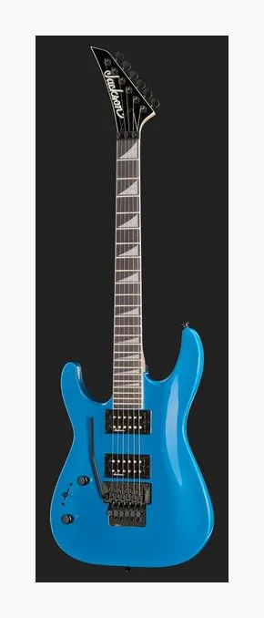 Jackson JS32L Dinky DKA AH BBL, curvas del cuerpo vistas desde arriba