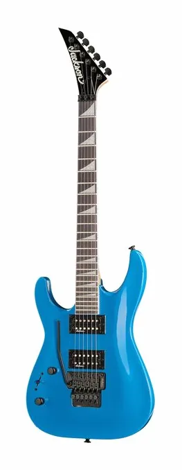 Jackson JS32L Dinky DKA AH BBL en primer plano frontal