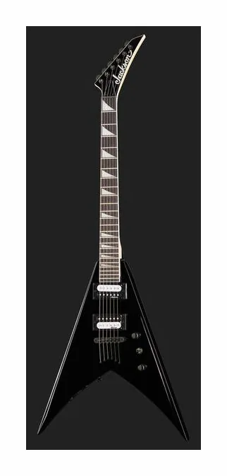 Jackson JS32T King V AH BK, pastillas y mandos de control