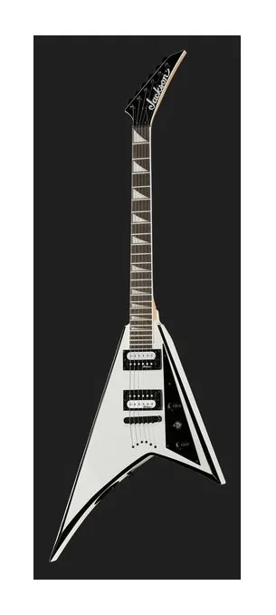 Jackson JS32T Rhoads AH WH, selector de pastillas y jack de salida