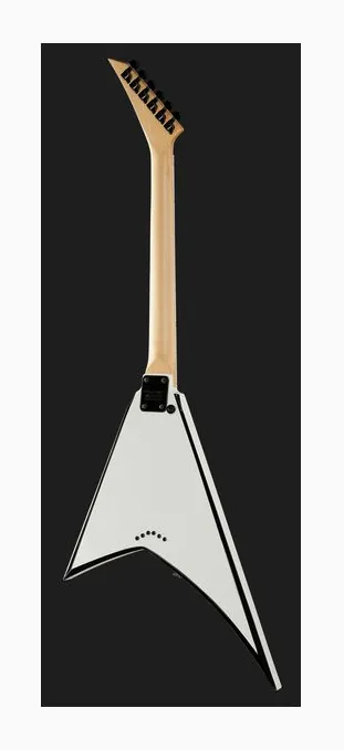 Jackson JS32T Rhoads AH WH, vista trasera del cuerpo