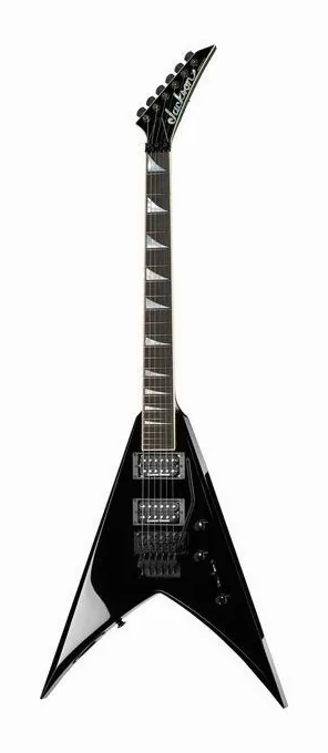 Jackson KV2 King V BK USA fotografiado de frente