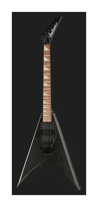 Jackson KVXMG King V Satin Black, mástil y diapasón vistos de lado