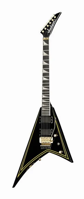 Jackson MJ Series Rhoads RR24MG BK fotografiado de frente