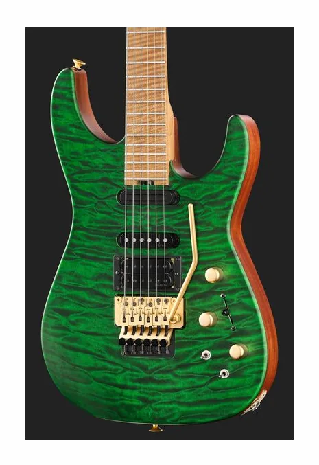 Jackson PC-1 Phil Collen USA TG, mástil y diapasón vistos de lado