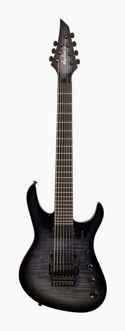 Jackson Pro Chris Broderick SL7 FR FM en primer plano frontal
