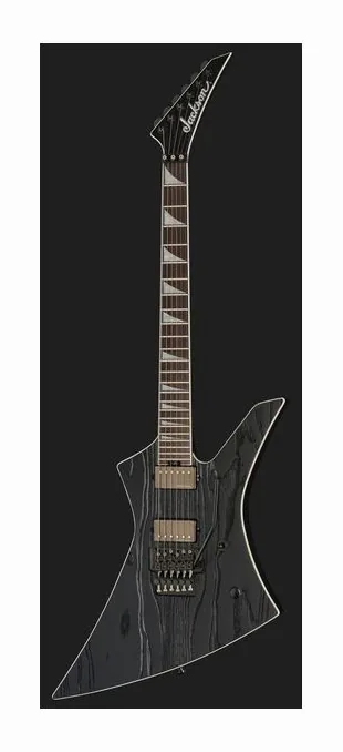 Jackson Pro Jeff Loomis Kelly Ash BK, puente y clavijeros de afinación
