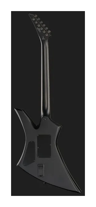 Jackson Pro Jeff Loomis Kelly Ash BK, curvas del cuerpo vistas desde arriba