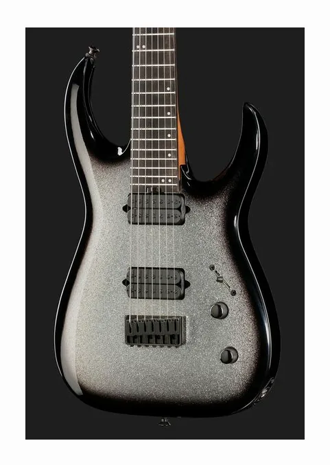 Jackson Pro MM Jugg HT 7 P CHLRN BRST, cejuela y primeras posiciones del diapasón