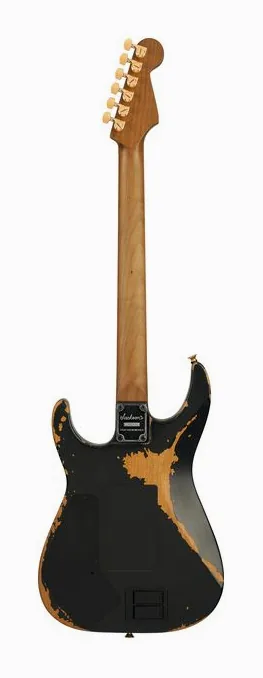 Jackson Pro Phil Collen PC1- E WBLK, puente y clavijeros de afinación