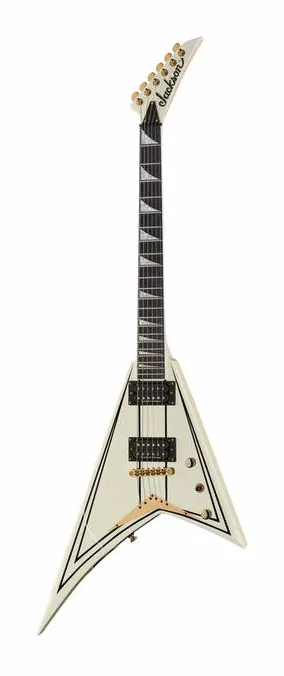 Jackson Pro Rhoads RRT-3 IV/BK Stripes en primer plano frontal