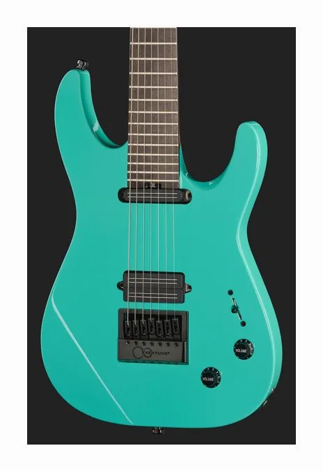 Jackson Pro Series Diamond Rowe DR24MG, cejuela y primeras posiciones del diapasón
