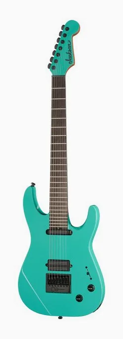 Jackson Pro Series Mark Heylmun RR24-7 encuadrado de frente sobre fondo neutro