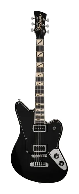 Jackson Pro Sig Lee Malia LM-1987 BK en primer plano frontal