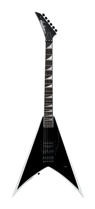 Jackson Pro Wes Borland KV BLKWHT fotografiado de frente