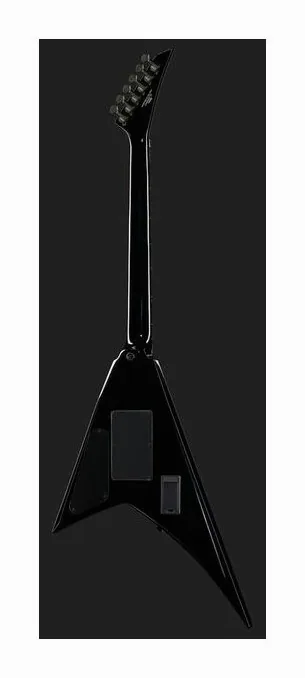 Jackson RRX24 Rhoads Black, cejuela y primeras posiciones del diapasón