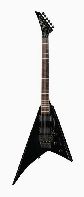 Jackson RRX24 Rhoads Black visto de frente