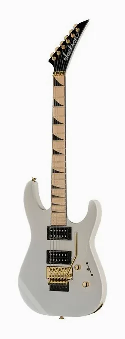 Jackson SLXM DX Soloist X Series SWH en primer plano frontal