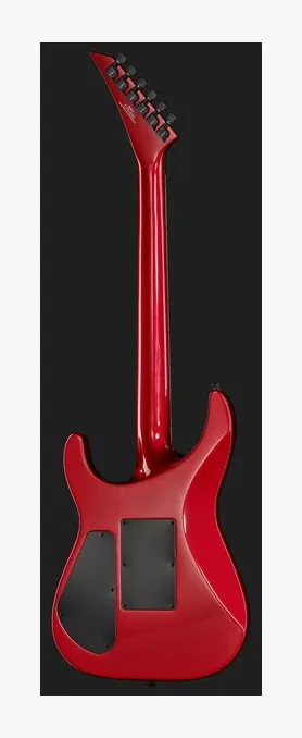 Jackson Soloist SLX DX Red Crystal, selector de pastillas y jack de salida