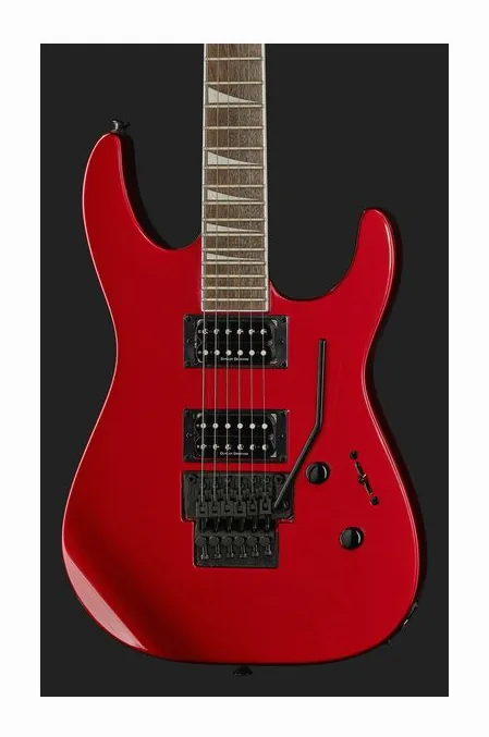 Jackson Soloist SLX DX Red Crystal, cejuela y primeras posiciones del diapasón