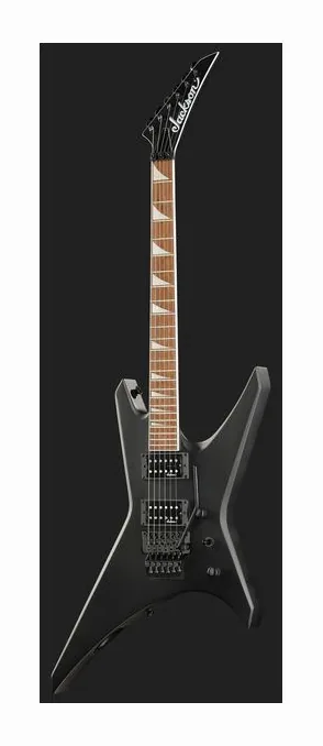 Jackson Warrior WRX24 Satin Black, selector de pastillas y jack de salida
