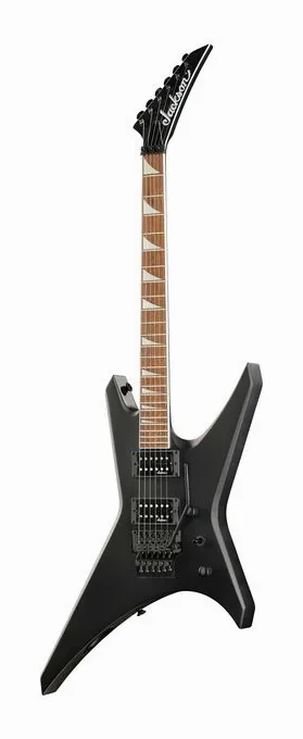 Jackson Warrior WRX24 Satin Black fotografiado de frente