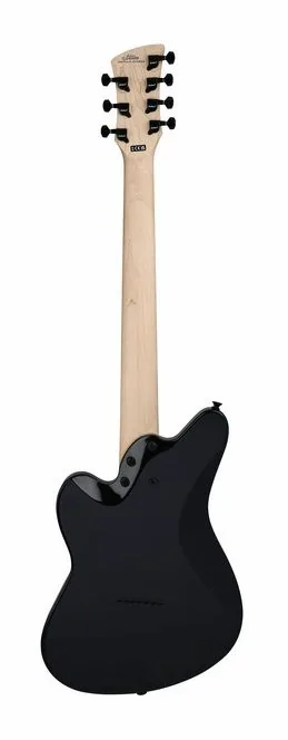 Jackson X Series SLXDX Gloss BLK, curvas del cuerpo vistas desde arriba