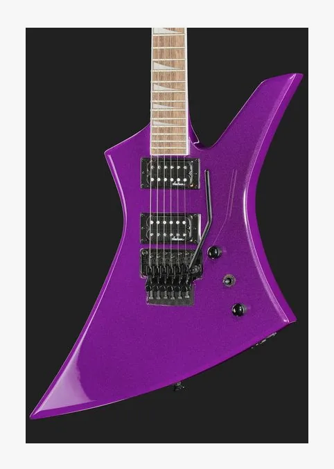 Jackson X Series SLXDX Gloss BLK, perfil lateral del cuerpo