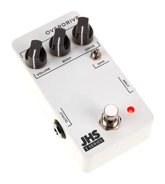 JHS Pedals 3 Series Overdrive, mandos vistos desde arriba