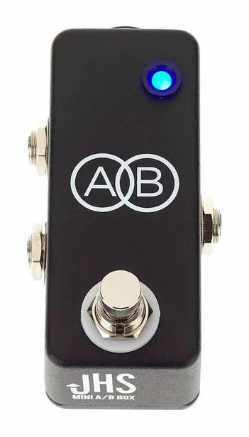 JHS Pedals Mini A/B Box, led e interruptor de pedal