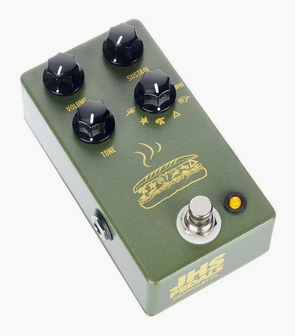 JHS Pedals Muffuletta, led e interruptor de pedal