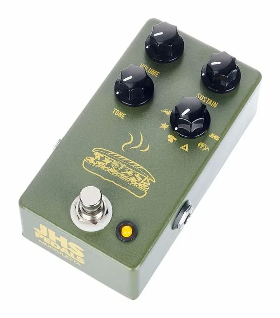 JHS Pedals Muffuletta en primer plano frontal