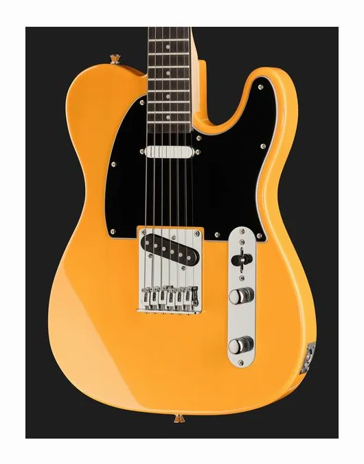 Journey Instruments OT990BD Travel T-Style Blonde, pala con clavijeros y logotipo
