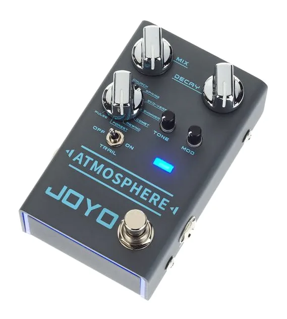 Joyo R-14 Atmosphere Reverb, gráfica de la carcasa superior