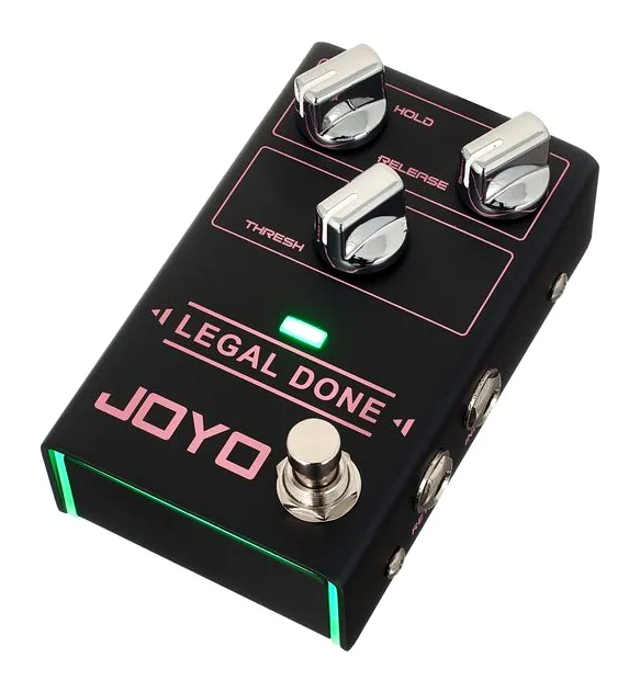Joyo R-23 Legal Done Noisegate, conectores en la parte trasera de la unidad